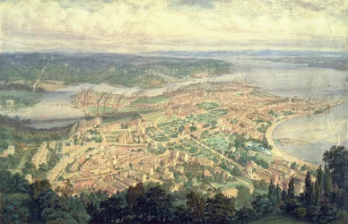 Southampton i år 1856 swed